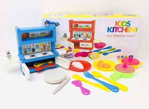 Kitchen Play Set (28 Pieces) — Toys at Dwarkesh Gifts & Cards, Vadodara