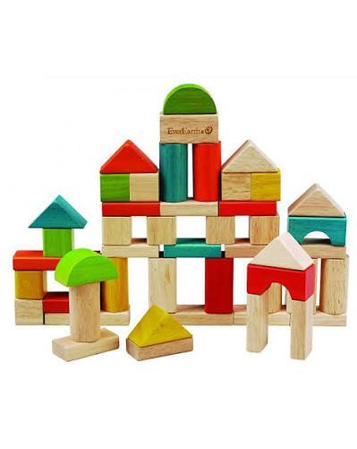 Wooden Building Blocks (50 Pieces) — Toys at Dwarkesh Gifts & Cards, Vadodara